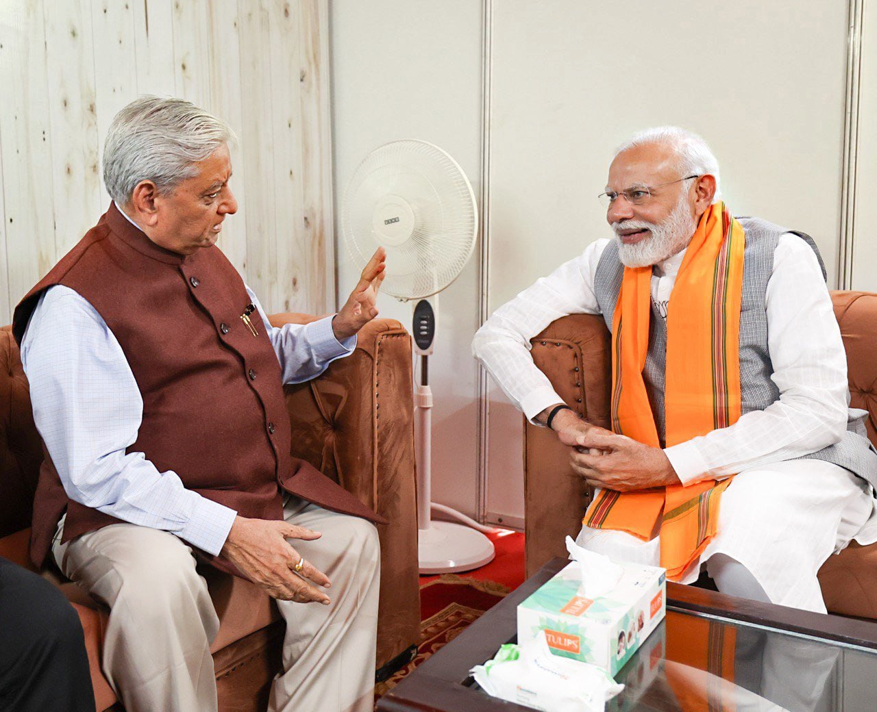 Gulab Kothari With Prime Minister Narendra Modi